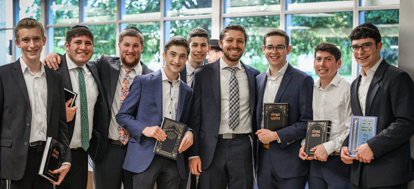 smiling group of students